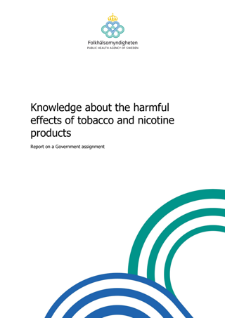 Knowledge about the harmful effects of tobacco and nicotine Products – Report on a Government assignment