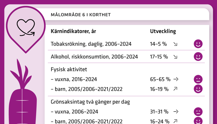 Dekorativ infografik
